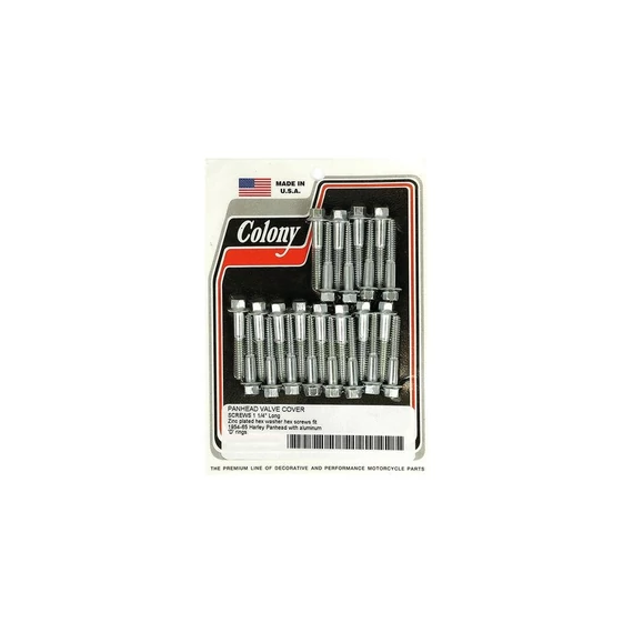 Rockerbox csavarkészlet Panhead króm – Panhead
