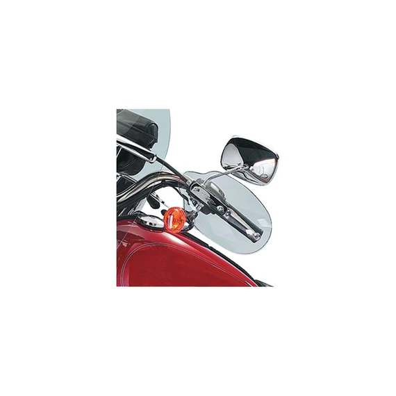 Kormányra szerelhető szélterelők világos füstszín – Big Twin Evolution; Twin Cam