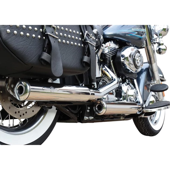 Gun Smooth slip on dobok Donut végkupakkal polírozott – Twin Cam
