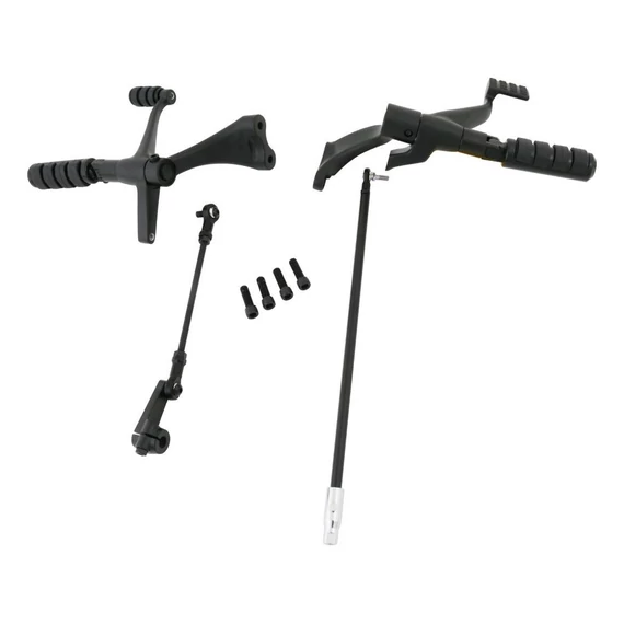 Előrehelyezett vezérlőkészlet Sportsterhez fekete – Sportster Evolution