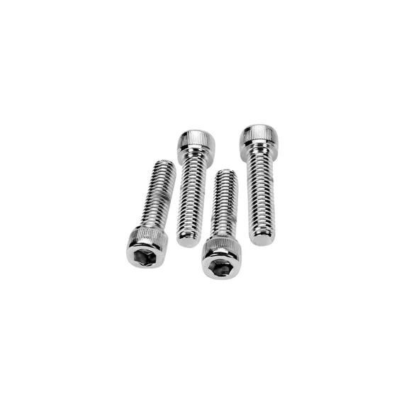 Kormány felső bilincs csavarkészlet recézett króm 5/16”-18 UNC 1 1/2” – Big Twin Evolution; Twin Cam; Milwaukee-Eight