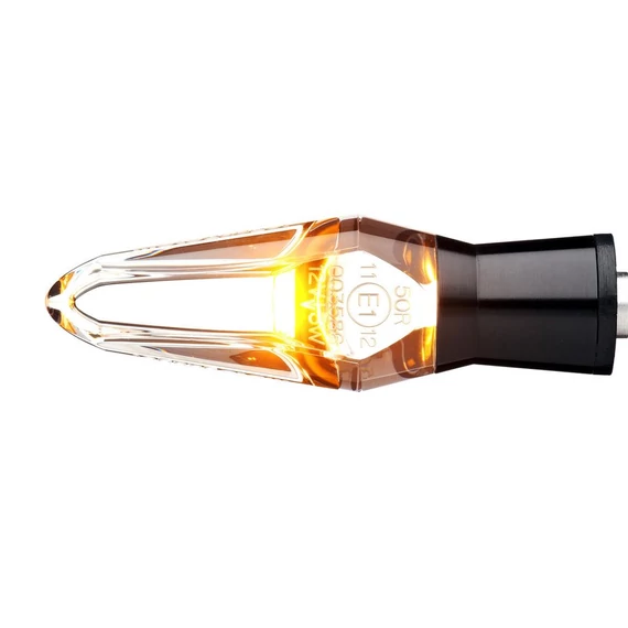 Index led fekete eloxált áttetsző