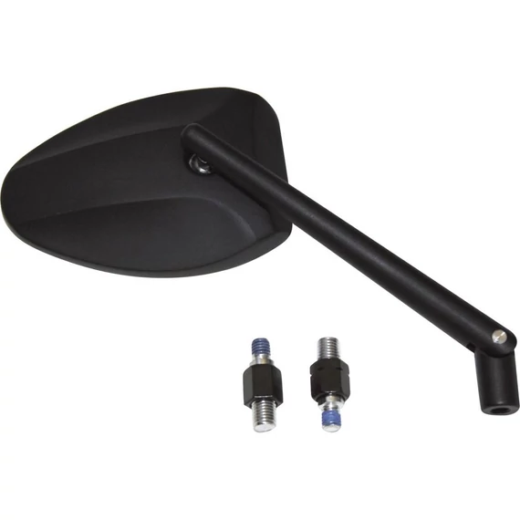 Ferrara 2 tükör 180 mm szár fekete eloxált