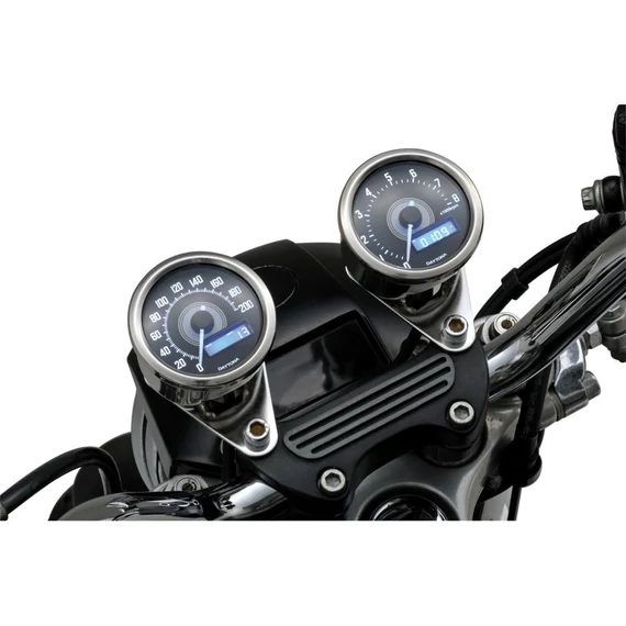 Velona60 sebességmérő rozsdamentes polírozott – Sportster Evolution; Twin Cam; Big Twin Evolution; Revolution