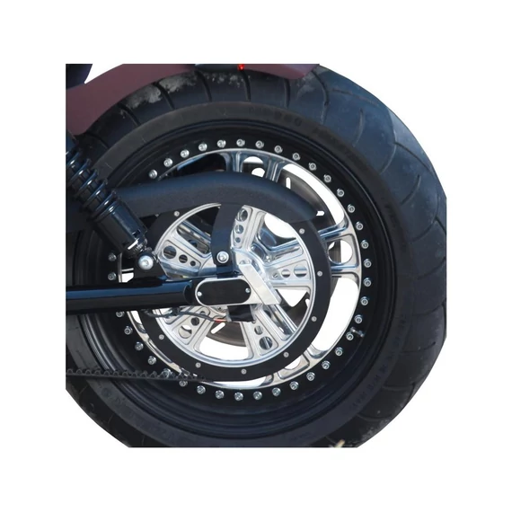Oldalsó rendszámtábla konzol Dyna Twin Cam modellekhez Ricks Dyna lengővillához