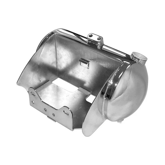 Egyedi kerek domború olajtank króm – Twin Cam
