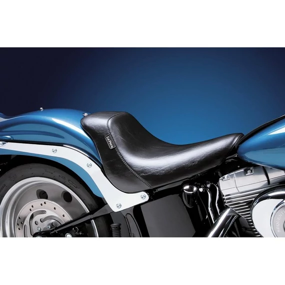 Bare Bones szóló ülés sima fekete vinyl – Twin Cam