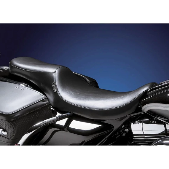 Silhouette 2-up sima ülés 203mm utasfelület fekete vinyl – Twin Cam