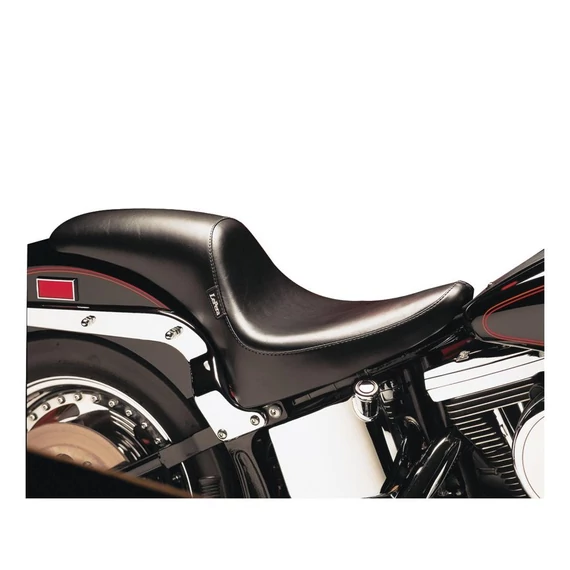 Silhouette teljes hosszúságú sima ülés fekete vinyl – Twin Cam