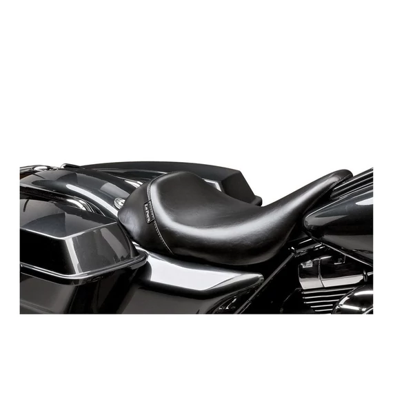 Bare Bones szóló ülés sima fekete vinyl – Big Twin Evolution; Twin Cam