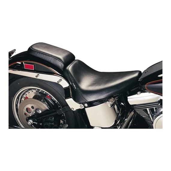 Bare Bones sima szóló ülés fekete vinyl – Twin Cam