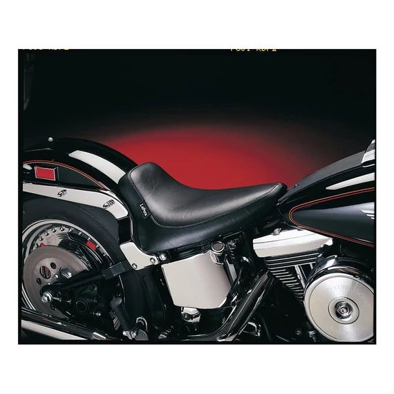 Silhouette sima szóló ülés fekete vinyl – Twin Cam