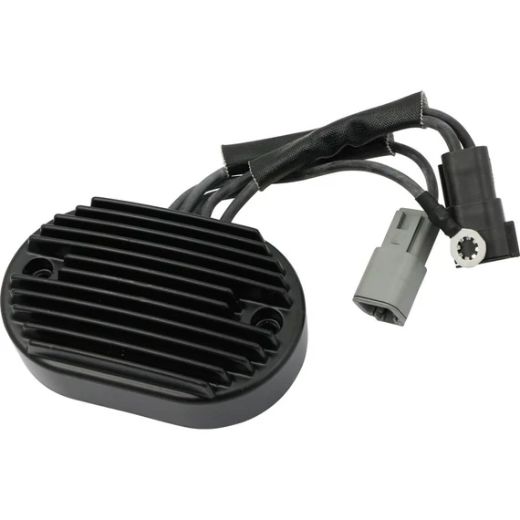 OEM csere feszültségszabályzó fekete – Twin Cam