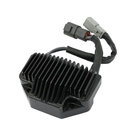 OEM csere feszültségszabályzó fekete – Twin Cam