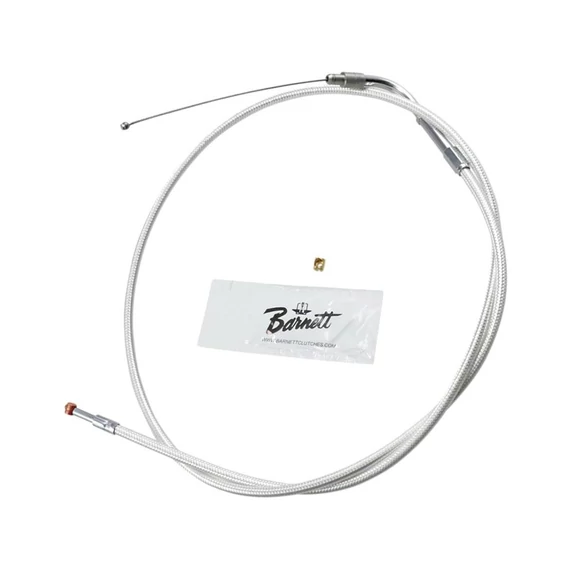 Platinum alapjárati bowden (toló) 90 fok rozsdamentes acél átlátszó bevonat 45” (1143 mm) – Twin Cam