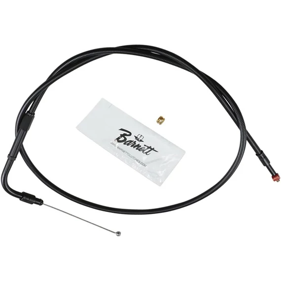 Stealth sorozat gázbowden (húzó) 90° fekete vinyl teljesen fekete 46.5