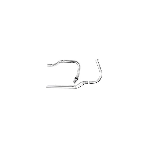 Egyes keresztcsöves Panhead és Shovel leömlők 3 részes első squish króm 1.75