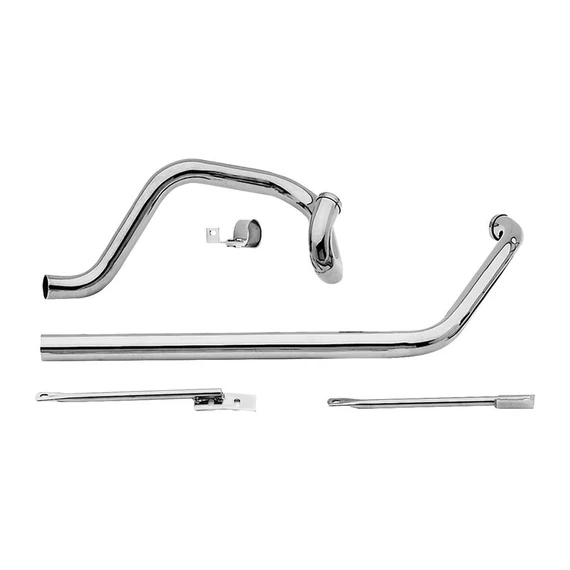 Független dupla leömlők Softail modellekhez króm 1.75