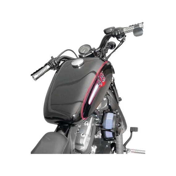3.5 gallon (13.2 liter) domborított és Axed egyedi üzemanyagtank 07 20 EFI Sportster modellekhez – Sportster Evolution