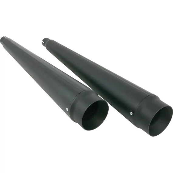 Megaphone slip on dob fekete – Big Twin Evolution; Twin Cam