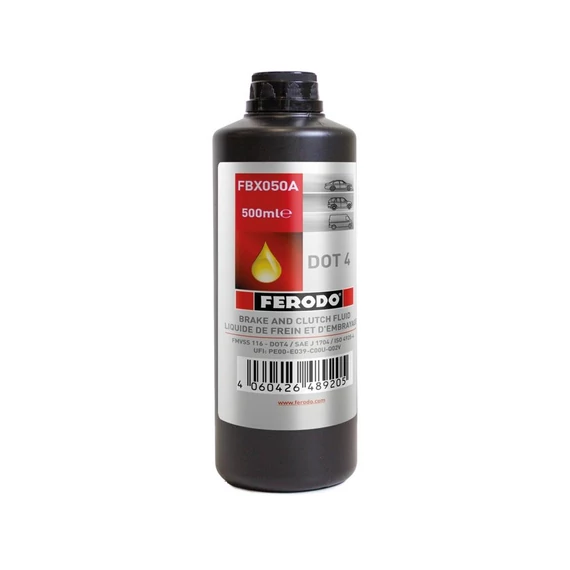Ferodo fékfolyadék DOT 4 500 ml flakon