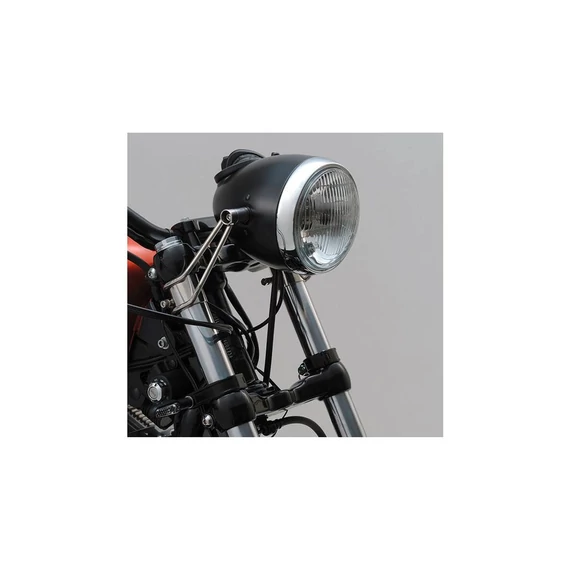 Fényszóró fekete Harley Sportster Dyna Softail Touring