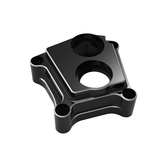 10 Gauge emelőblokk fedél fekete eloxált – Twin Cam