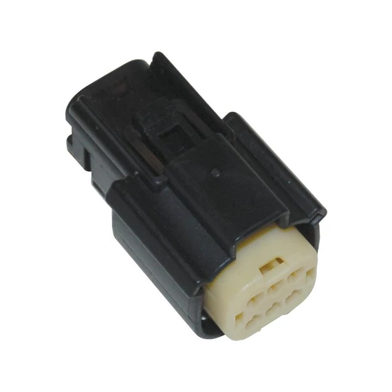 Molex MX 150 csatlakozó 6 pólusú női fekete – Sportster Evolution; Twin Cam; Milwaukee-Eight; Revolution
