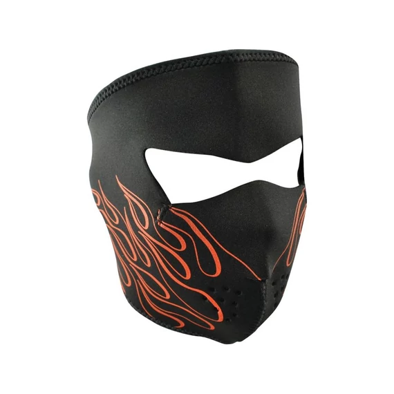 Orange Flames neoprén teljes arcvédő maszk