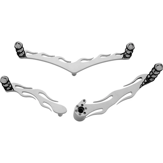 Flame T SHFT vezérlőkészlet vezérlőkar – Big Twin Evolution; Twin Cam
