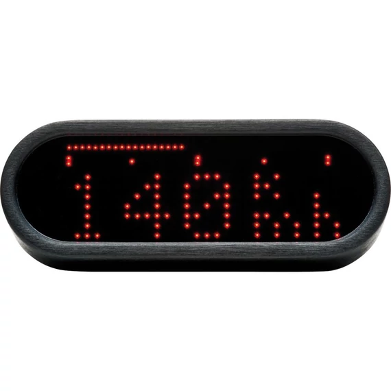motoscope mini sebességmérő digitális 59 mm x 21.9 mm x 13 mm fekete eloxált