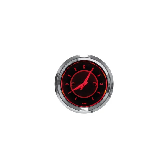 CLOCK TARGET fekete piros világítású óra
