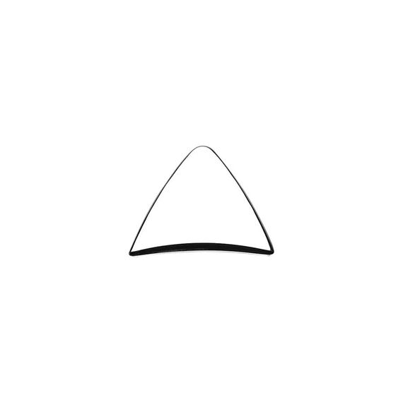 Pyramid fedél króm