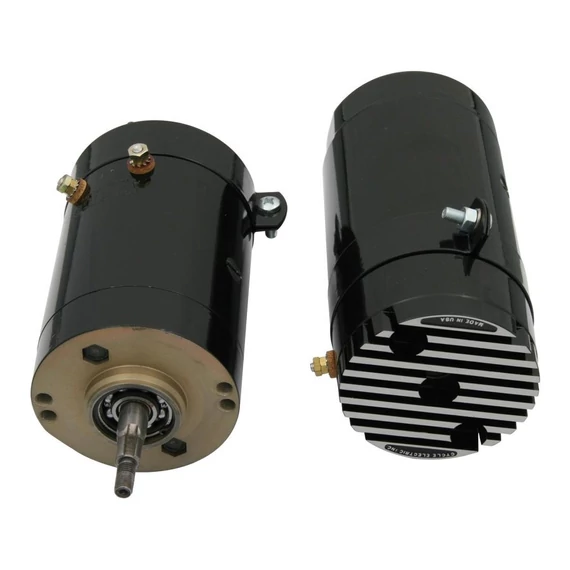 12V generátor generátor szabályzóval fekete – Panhead; Shovelhead; Ironhead