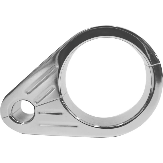 Bordázott kuplungbowden bilincs 1 3/8” (34.925 mm) csőhöz króm