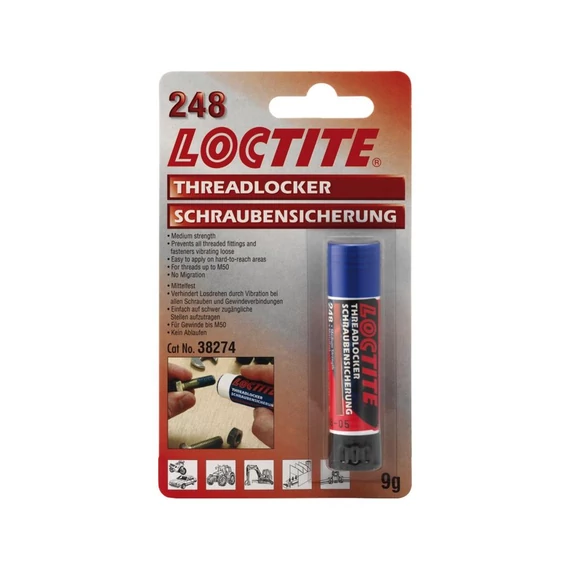 Loctite Blue Threadlocker Stick közepes szilárdságú 19 g