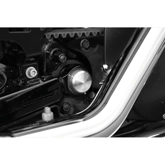 Lengőkar tengelyfedél alumínium nyers – Sportster Evolution