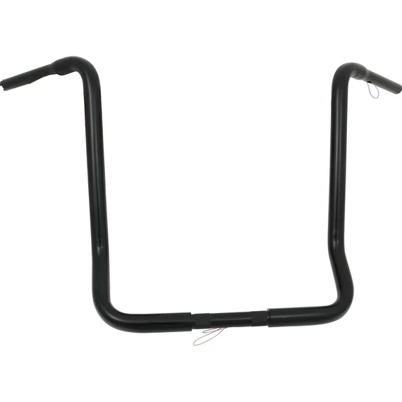 19” Dresser Ape Hanger kormány nem dimpled 3 lyukas fekete porfestett 1 1/4” Throttle By Wire