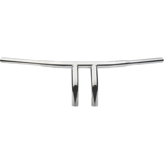 10” T Bar kormány nem dimpled 4 lyukas króm 1 1/4” Throttle By Wire