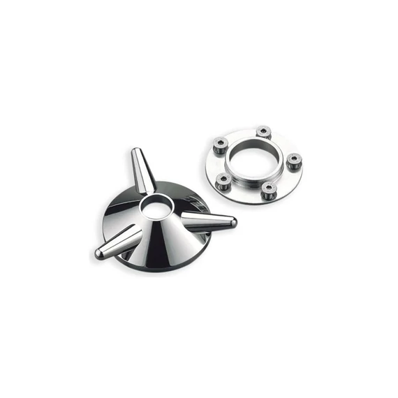 Vintage Spinner tengelykupak króm – Sportster Evolution; Big Twin Evolution