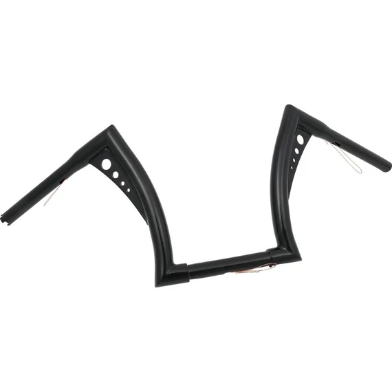 12” Bonanza Fat kormány nem dimpled 3 lyukas fekete porfestett 1 1/4” Throttle By Wire