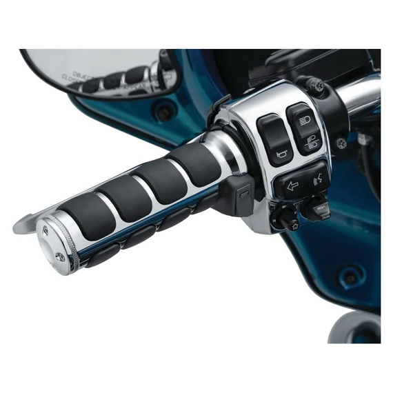 ISO fűtött markolat króm 1” (25.4 mm) Throttle By Wire – Twin Cam; Milwaukee-Eight