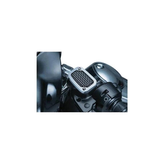 Mesh fékmunkahenger fedél króm – Twin Cam