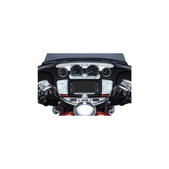 Műszerfal díszkeret alsó króm – Twin Cam; Milwaukee-Eight