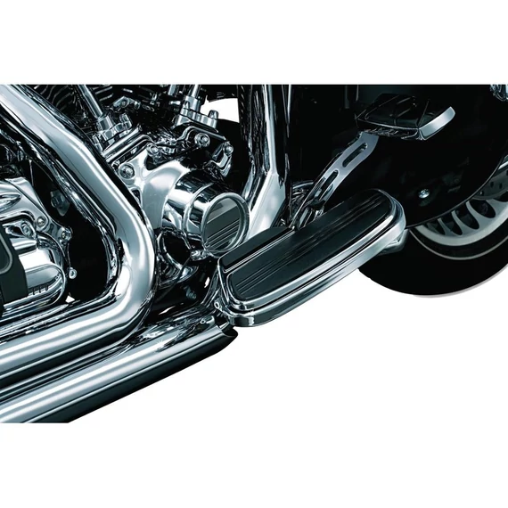 Lábdeszka kipufogó hővédő krómozott – Big Twin Evolution; Twin Cam; Milwaukee-Eight