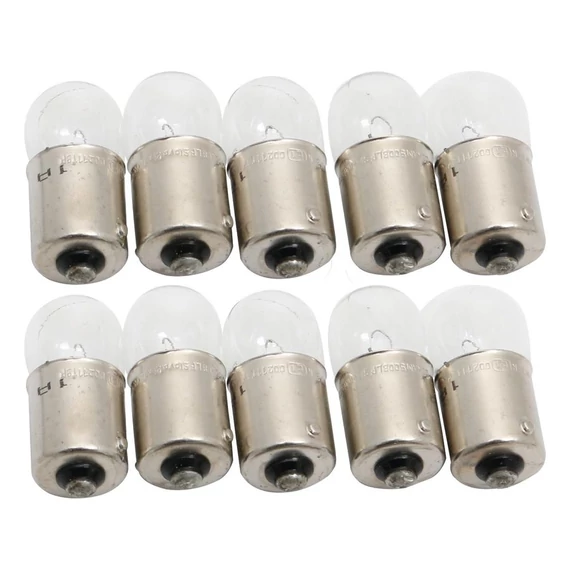 12V 10W csere izzó Bullet lámpához átlátszó 10db