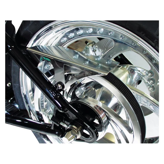 Szíjvédő polírozott – Big Twin Evolution; Twin Cam