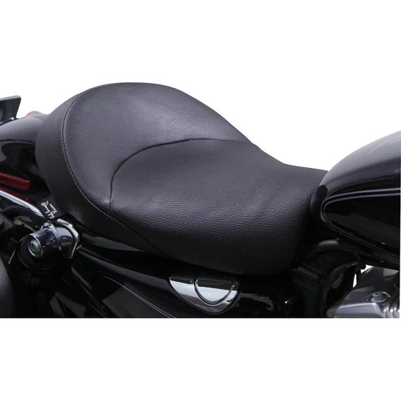 BIGIST szóló vinyl ülés fekete vinyl – Sportster Evolution