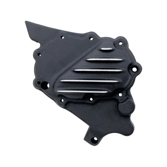 Lánckerékfedél Black Cut – Sportster Evolution