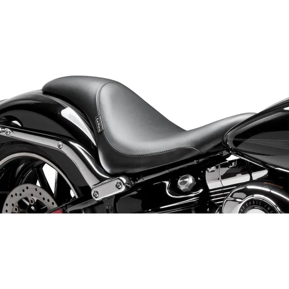 Silhouette teljes hosszúságú sima ülés fekete vinyl – Twin Cam